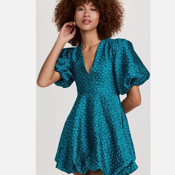 knee length dresses for ladies Jewel Trim Sweetheart Fit and Flare Mini Dress